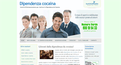 Desktop Screenshot of dipendenzacocaina.it